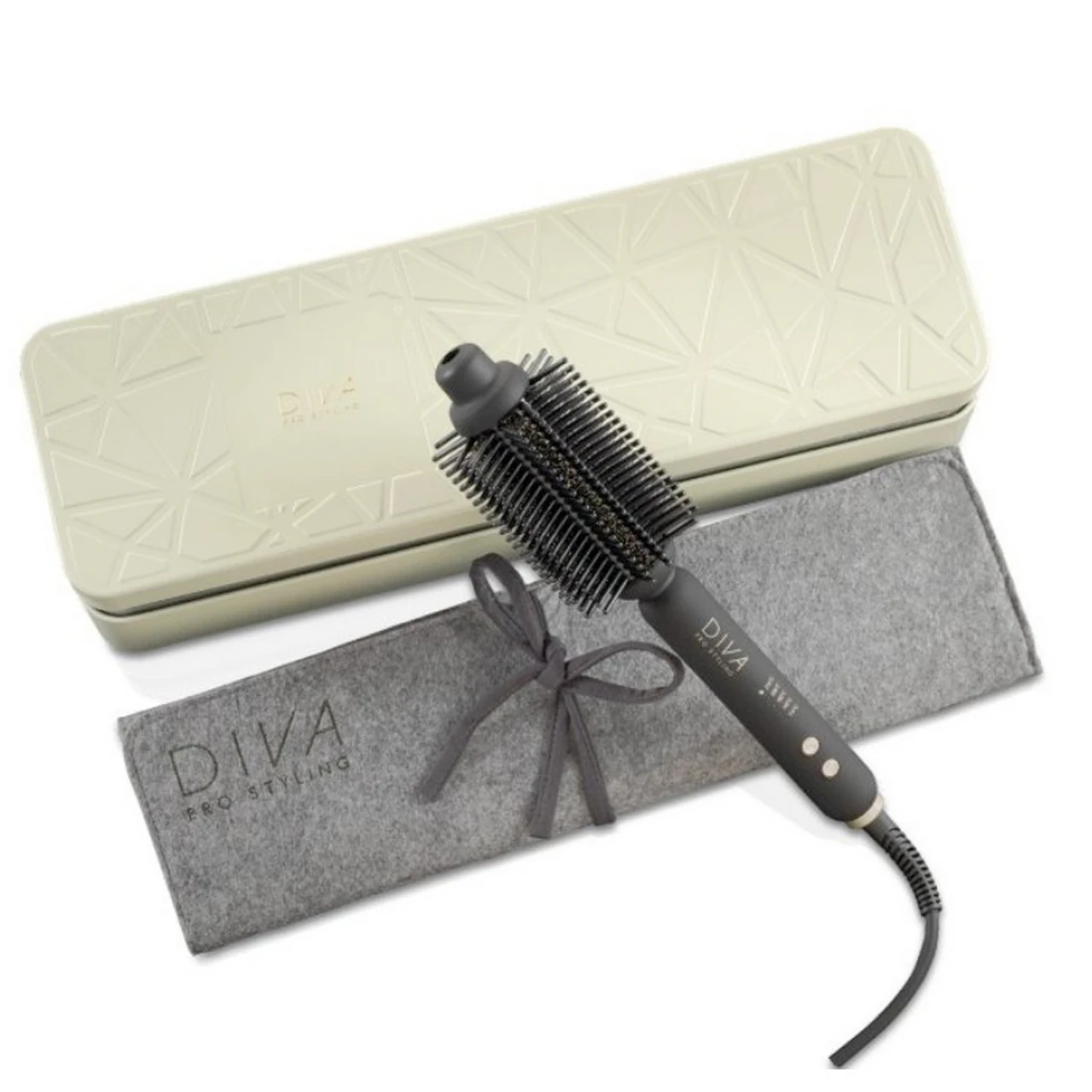 Brosse Coiffante Volume Metals Gold Dust Diva – Image 4